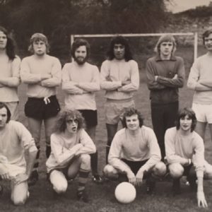 Fyden (men's hall of residence) football team.