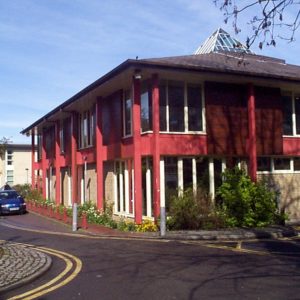 The rear of the Students' Union building.