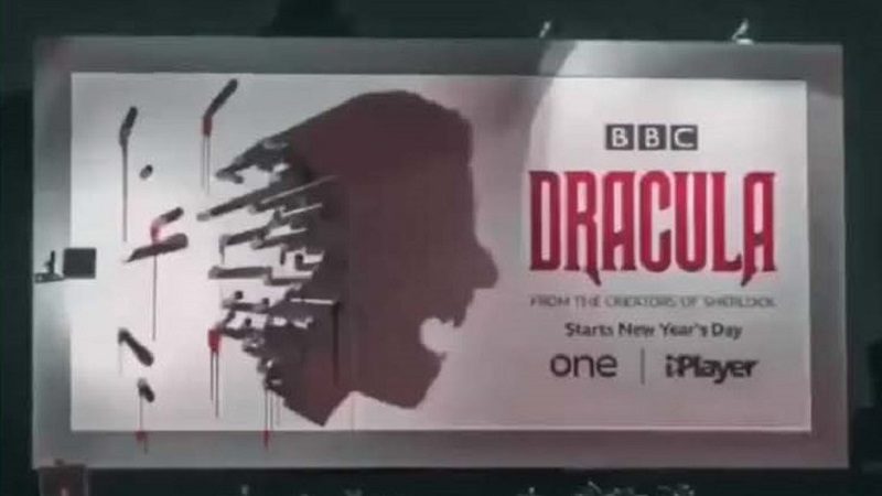 Dracula billboard advert